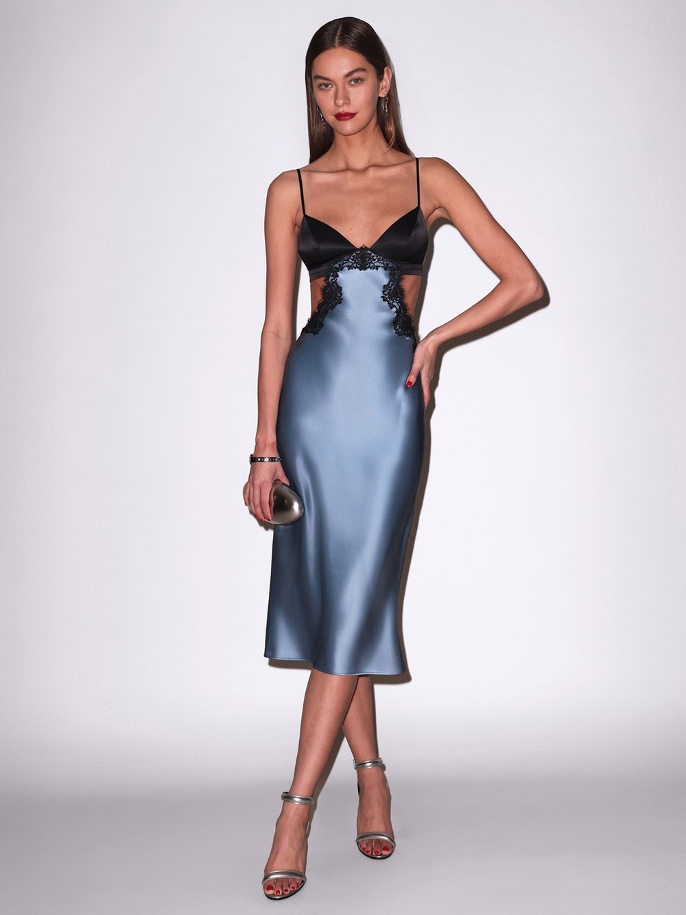 Fleur du Mal lace cut out dress NWT